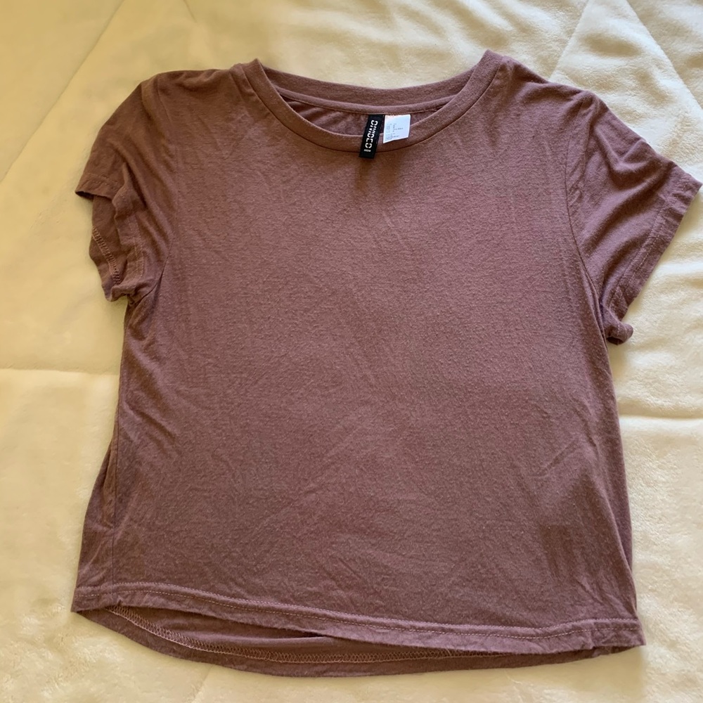 Light Purple Divided Tee Shirt